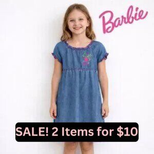 BARBIE Denim Dress - Girls 7/8